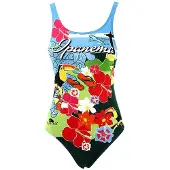 Turbo Ipannema Pro Resist Swimsuit Bleu 2XL Femme