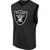 Fanatics Primary Logo Graphic Sleeveless T-shirt Noir S Homme