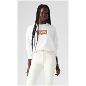 Levi's Gr Iconic Heritage Sweatshirt Blanc S Femme