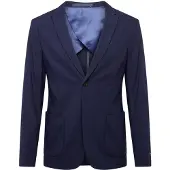 Scotch & Soda Blazer sans structure à revers cranté Blau L Homme Blau L
