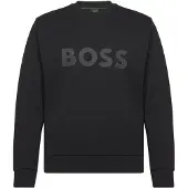 Boss green Sweat-shirt 'Salbo' anthracite / noir
