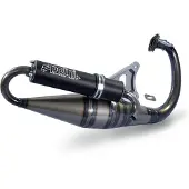 Polini Pot d'échappement Team 4 Aluminium noir - Yamaha