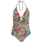 Barts Kinka Halter Swimsuit Noir XL Femme