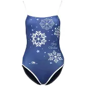 Turbo Snow Christmas Swimsuit Bleu L Femme