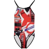 Turbo London Swimsuit Multicolore 2XL Femme