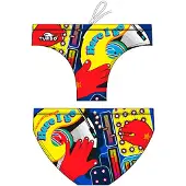 Turbo Limited Edition Here I Go Swimming Brief Multicolore M Homme