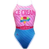 Turbo Revolution Sweet&fresh Swimsuit Bleu,Rose 2XL Femme