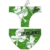 Turbo Ireland Swimming Brief Vert,Blanc 3XL Homme