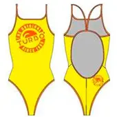 Turbo Original Swimsuit Jaune XL Femme