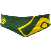 Turbo Official Australian Swimming Brief Vert 4XL Homme