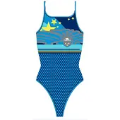 Turbo Soccer Swimsuit Bleu 2XL Femme