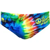 Turbo All You Need Is Love Swimming Brief Multicolore S Homme