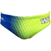 Turbo New Wp Swimming Brief Jaune,Bleu 5XL Homme
