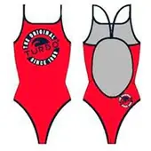 Turbo Original Swimsuit Rouge M Femme