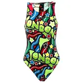 Turbo Graffiti London Swimsuit Multicolore 4XL Femme