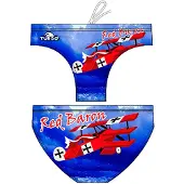 Turbo Red Baron Swimming Brief Bleu 3XL Homme