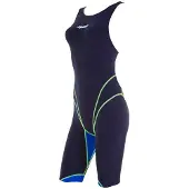 Mosconi Geep Med Open Back Competition Swimsuit Bleu 14 Years Fille