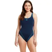 Zoggs Master Back Swimsuit Bleu 40 Femme