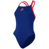 Aqua sphere Essential Open Back Swimsuit Bleu FR 48 Femme