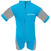 So Dive Pro Tech Short Sleeve Front Zip Uv Shorty Bleu 24 Months-4 Years Enfants