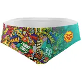 Otso Chupa Chups Comic Swimming Brief Multicolore XL Homme