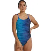 Tyr Durafast Elite Cutoutfit Speedwarp Swimsuit Bleu 40 Femme