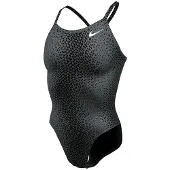 Nike Racerback Hydrastrong Delta Swimsuit Noir US 26 Femme
