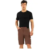 Siroko Valley Gravel Shorts Marron L Homme