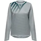 Dainese Aer Long Sleeve T-shirt Gris L Femme