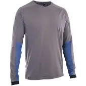 iON Traze Amp Aft Long Sleeve Jersey Gris S Homme