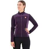 Castelli Sfida 2 Fz Long Sleeve Jersey Violet XS Femme