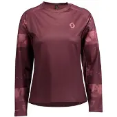 SCOTT Trail Storm Long Sleeve Jersey Rouge XL Femme
