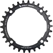 Wolf Tooth Drop B 104 Bcd Chainring Argenté 32t