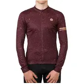 Agu Splatter Long Sleeve Jersey Rouge S Femme