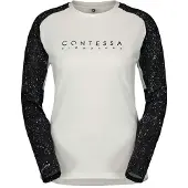 SCOTT Trail Contessa Signature Long Sleeve Jersey Blanc XL Femme