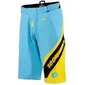 100% Airmatic Shorts Jaune,Bleu 36 Homme