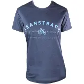 Jeanstrack Whip Short Sleeve T-shirt Bleu L Femme