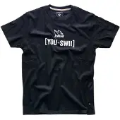 USWE You-swii Short Sleeve T-shirt Noir 2XL Homme