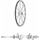 Mavic Rayons R-sys Front 9 Unités