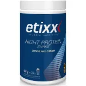Etixx Night Protein Shake Cookie and Cream 600 g Poudre