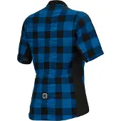 ALÉ Scottish Short Sleeve Jersey Bleu S Femme
