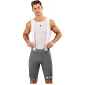 Siroko Bx Fassa Bib Shorts Gris M Homme