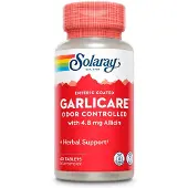 Solaray Garlicare 60 Units Blanc