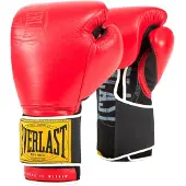 Everlast 1910 Classic Artificial Leather Boxing Gloves Rouge 14 oz