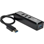 Tripp Lite EATON TRIPPLITE 4-Port Portable USB 3.0