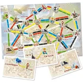 Asmodee Aventureros Al Tren El Primer Viaje Jeu de société Multicolore Multicolore One Size