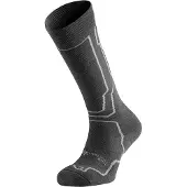 Lurbel Peak Silk Six Long Socks Gris EU 36-38