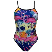 Turbo Flamingo Swimsuit Multicolore 4XL Femme