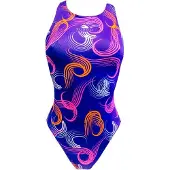 Turbo Scratch Swimsuit Bleu 3XL Femme