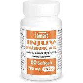 SuperSmart Injuv Hyaluronic Acid Dietary Supplement - 60 softgels